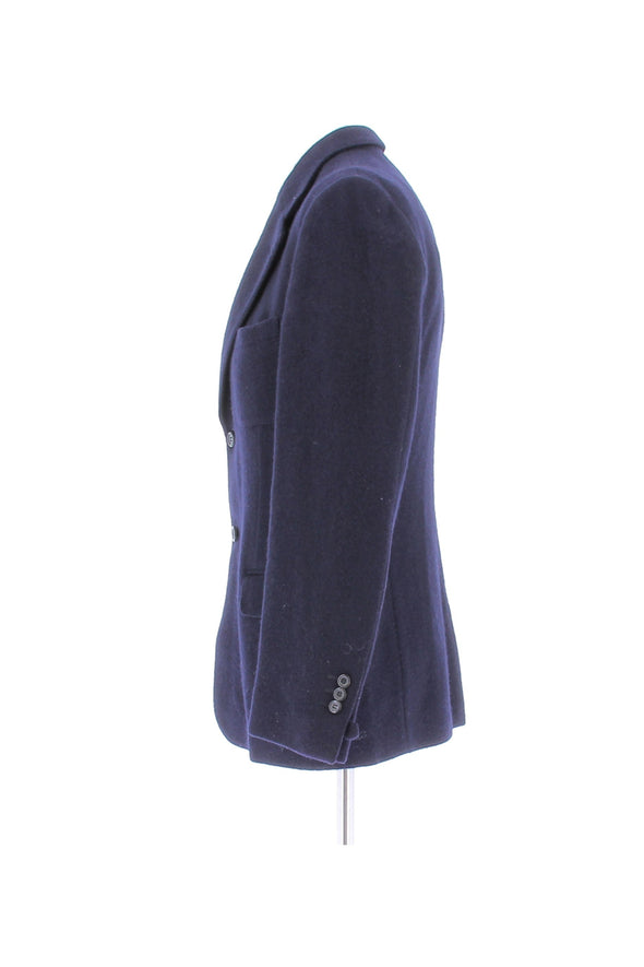 Veste marine en laine