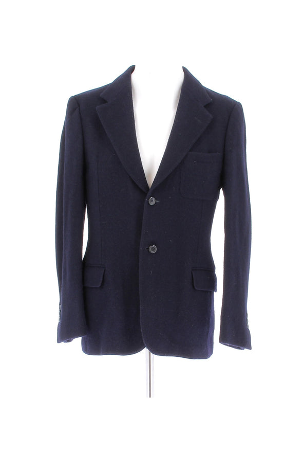 Veste marine en laine