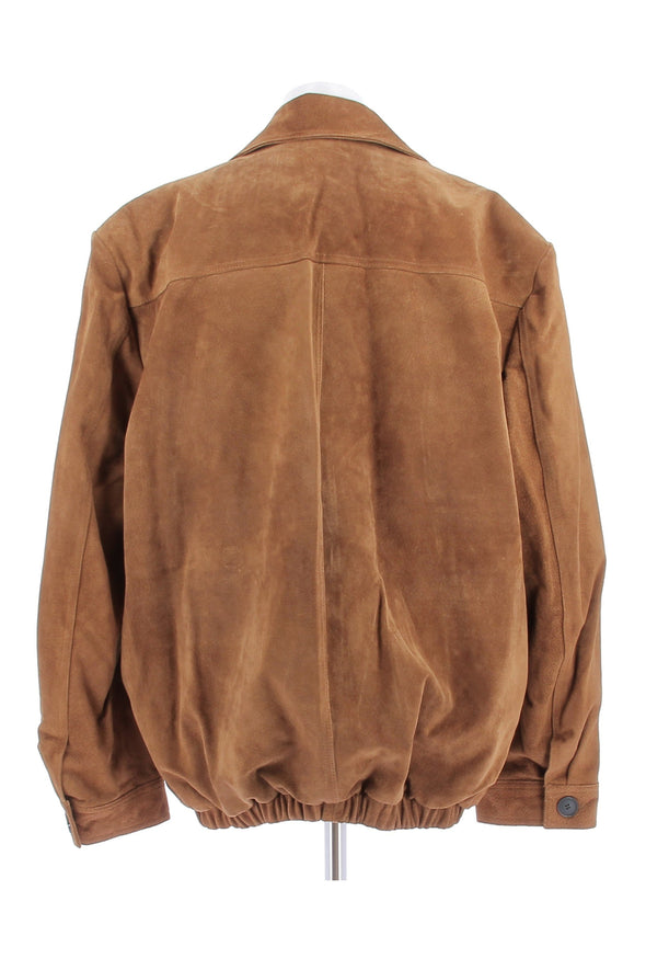 Veste en daim marron