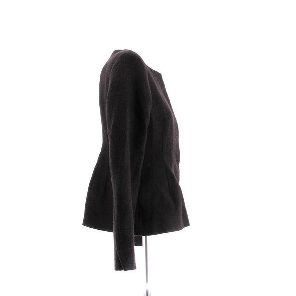 Veste en laine marron