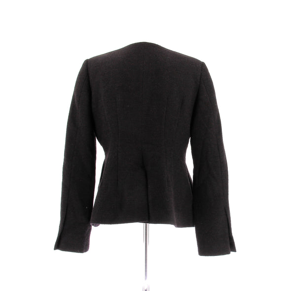 Veste en laine marron