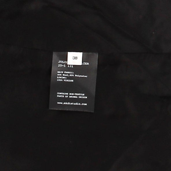 Veste en laine marron