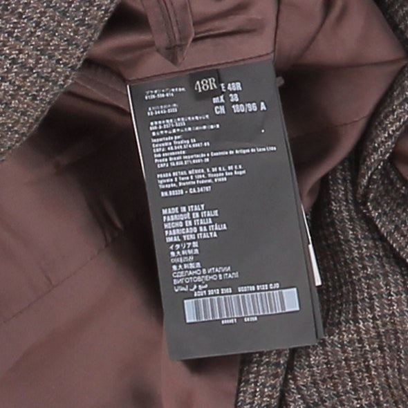 Veste en laine marron