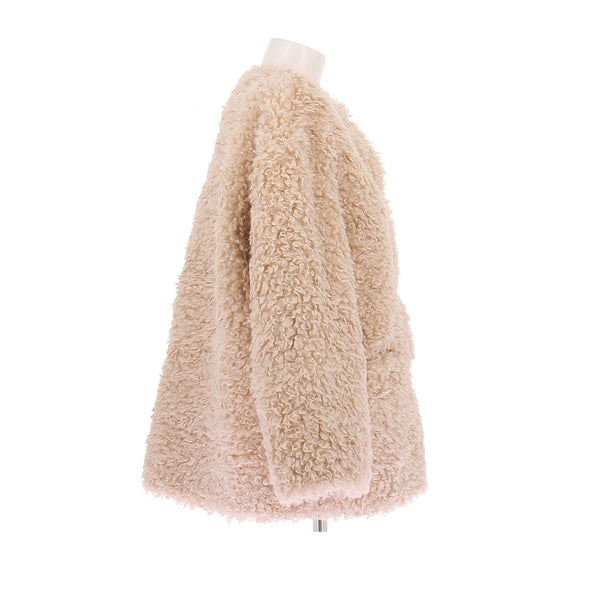 Manteau en fausse fourrure