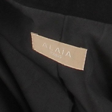 Veste en laine noire