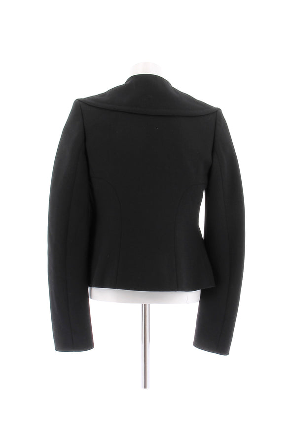 Veste en laine noire