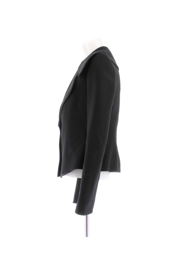 Veste en laine noire