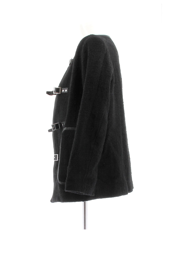 Veste en laine noire