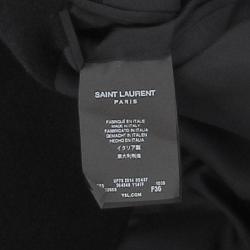 Veste en laine noire