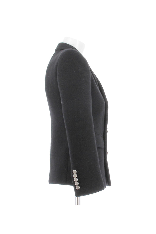 Veste en laine noire