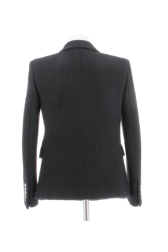 Veste en laine noire