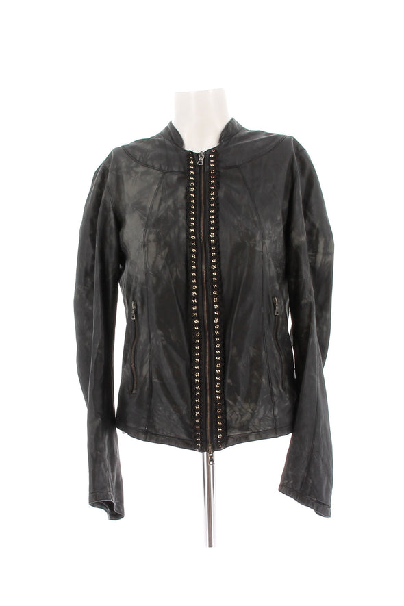 Veste en cuir