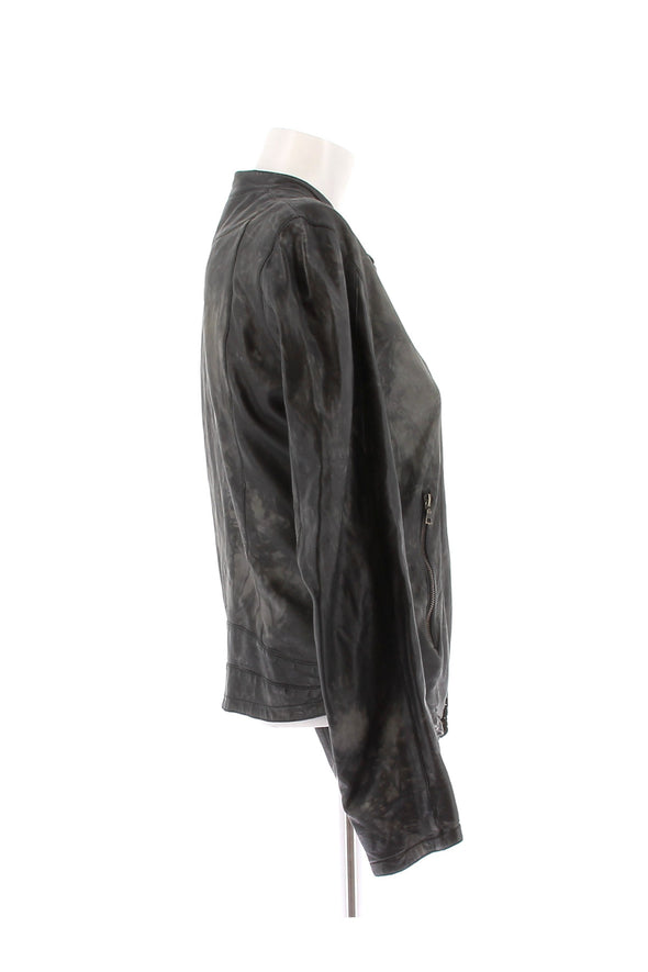 Veste en cuir
