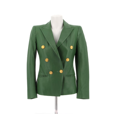 Veste de tailleur en cuir