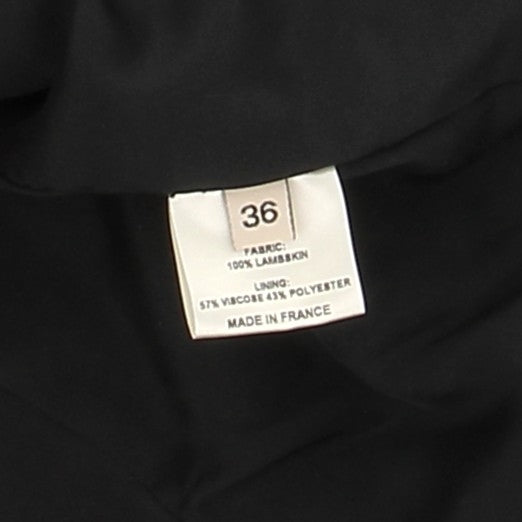 Veste de tailleur en cuir