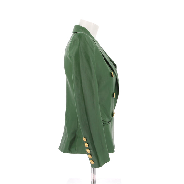 Veste de tailleur en cuir