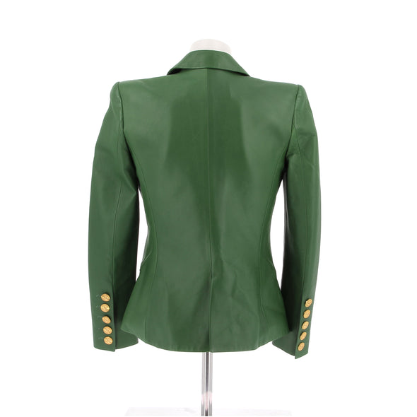 Veste de tailleur en cuir