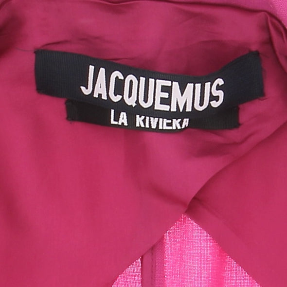 Veste en laine rose