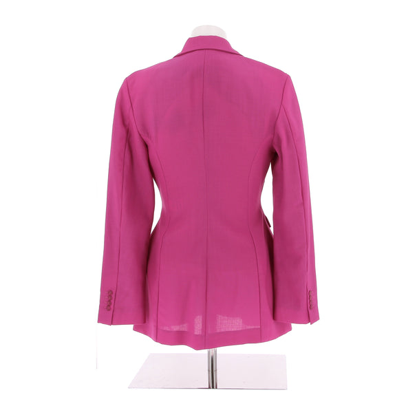 Veste en laine rose