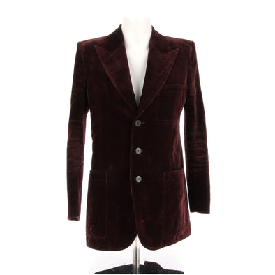 Veste de tailleur en velours