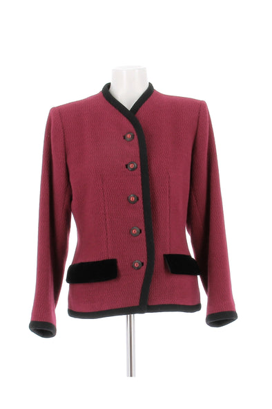 Veste bordeaux
