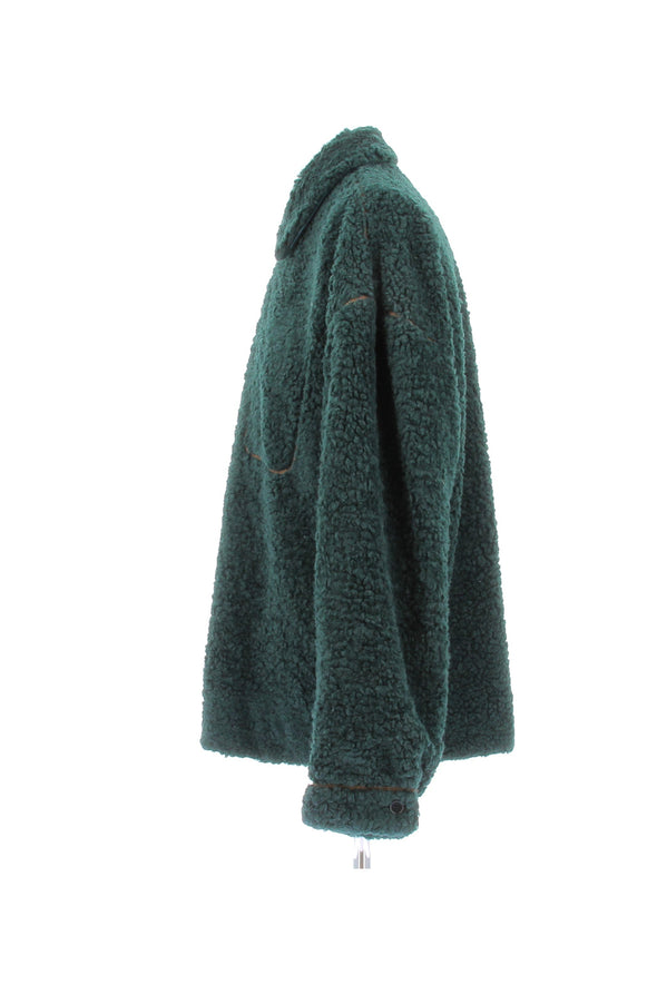 Veste polaire verte