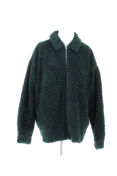Veste polaire verte
