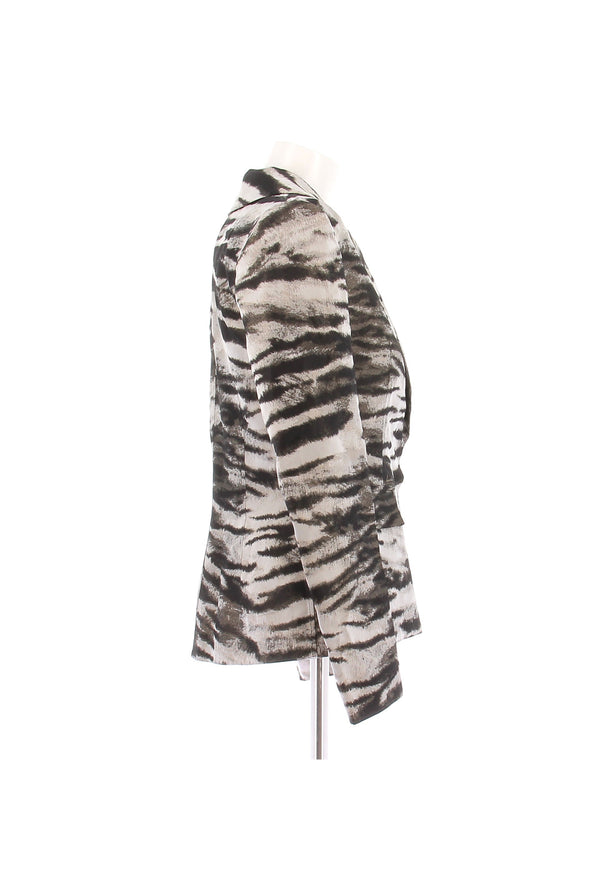 Veste zébrée