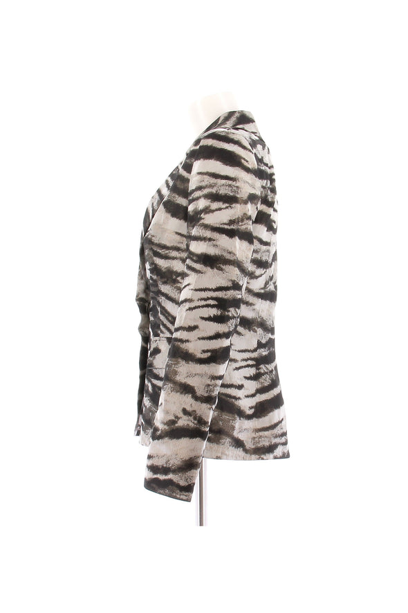 Veste zébrée