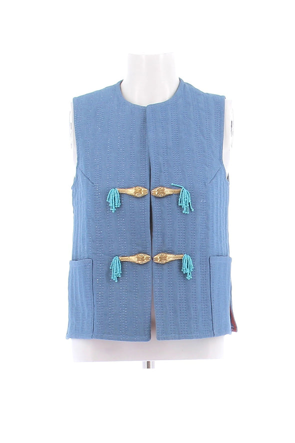 Veston bleu "Sepentin"