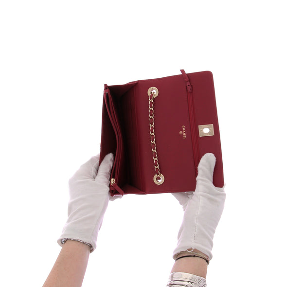 Sac "Wallet On Chain" fuschia