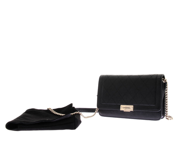 Sac "Wallet On Chain" noir