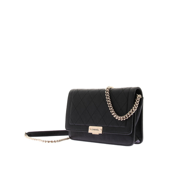 Sac "Wallet On Chain" noir