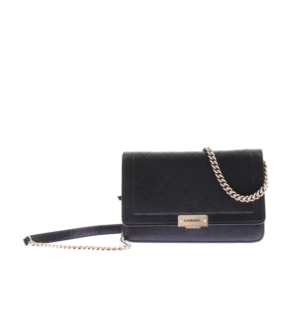 Sac "Wallet On Chain" noir
