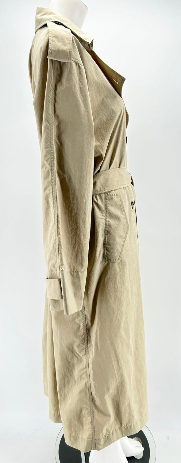 Trench long beige