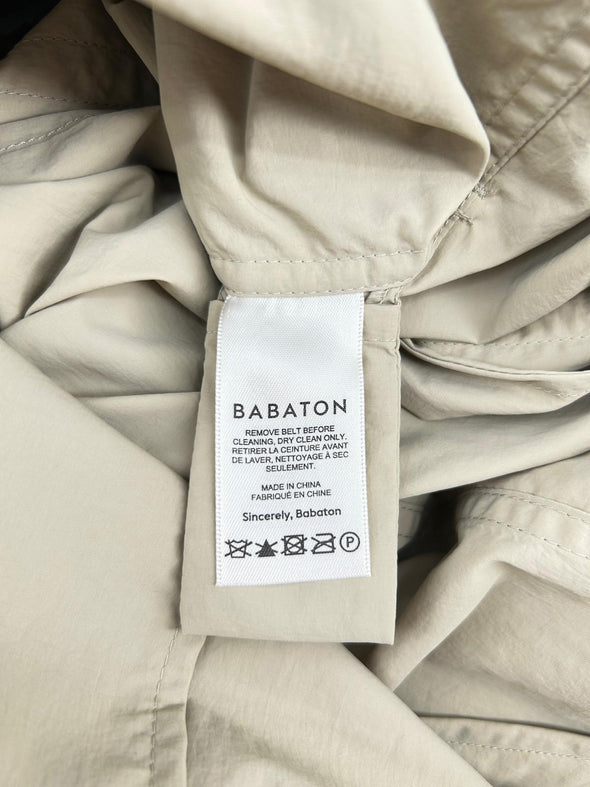 Trench long beige