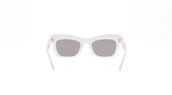 Lunettes de soleil blanches