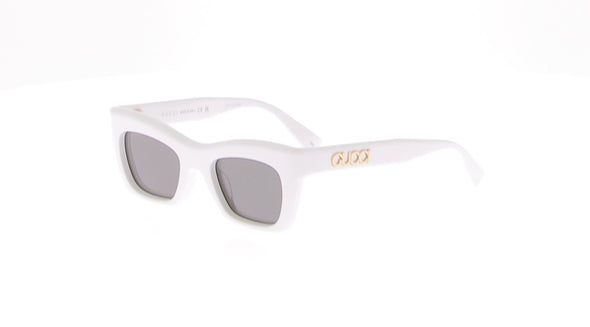 Lunettes de soleil blanches