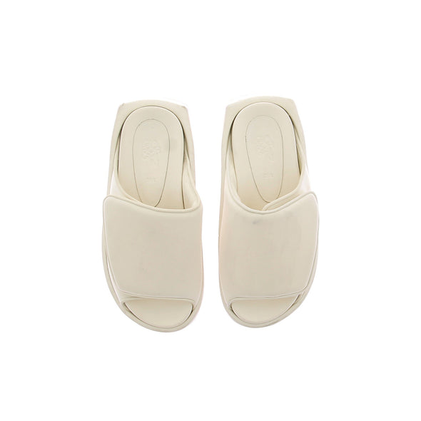 Mules blanches