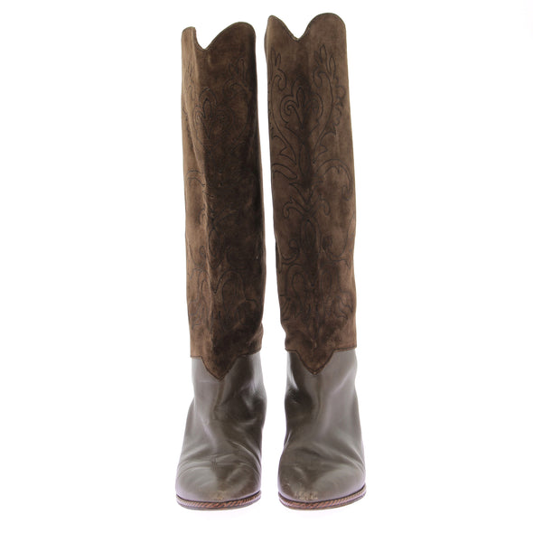 Bottes Santiags bimatière