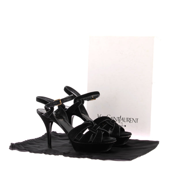 Sandales "Tribute 75 Kid Scamosciato Nero" à talons