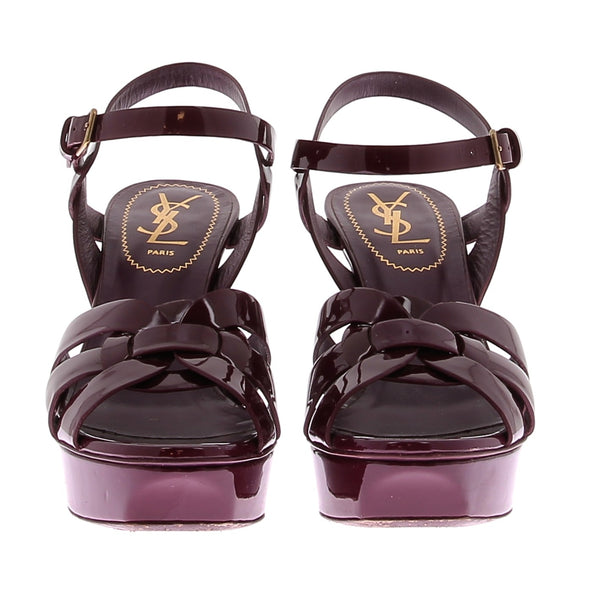 Sandales "Tributes" à talons violettes