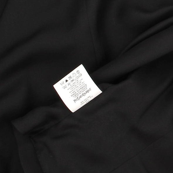 Veston noir en laine