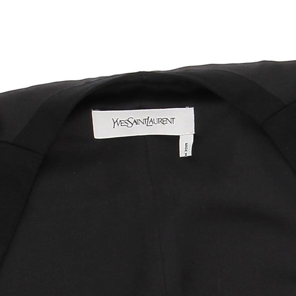 Veston noir en laine