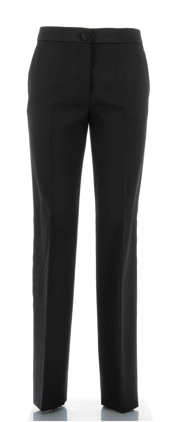 Pantalon noir en laine