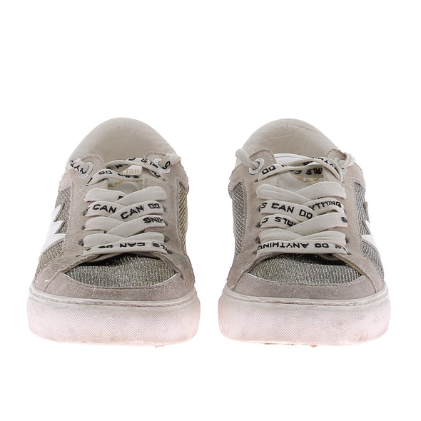 Baskets argentées "ZV1747 Flash"