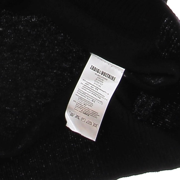 Pull en laine noir