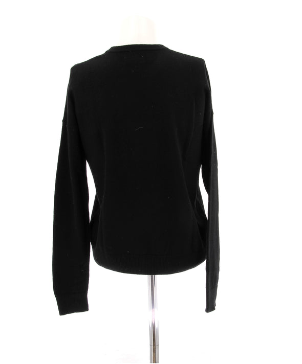 Pull en laine noir