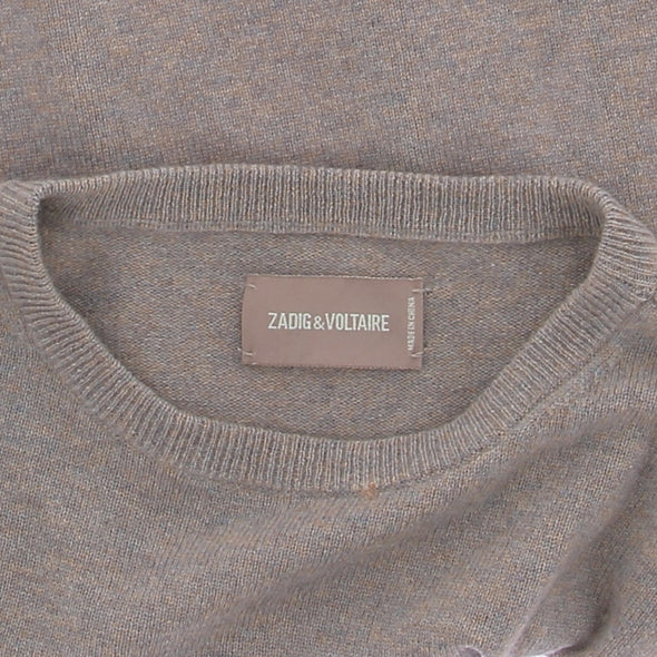 Pull en cachemire "Cici Patch"