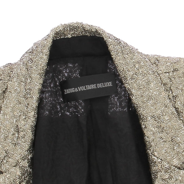 Blazer à sequins